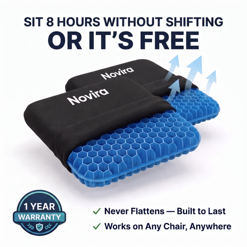 ErgoGel™ - Gel Seat Cushion 2.0